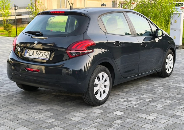 Peugeot 208 cena 29900 przebieg: 149000, rok produkcji 2016 z Nisko małe 352